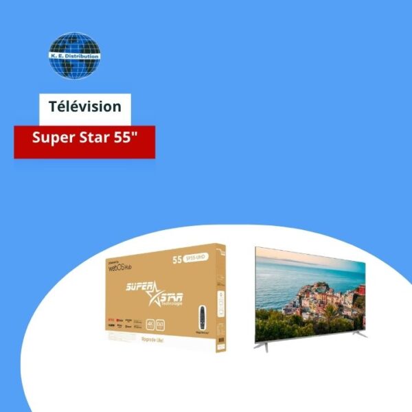 Télévision Superstar 55"