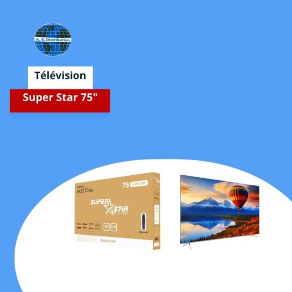 Télévision Superstar 75"